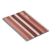 Carnet Moderna Linear | Antique Rose & Cuivre (Côté Droit)