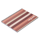 Carnet Moderna Linear | Antique Rose & Cuivre (Côté gauche)