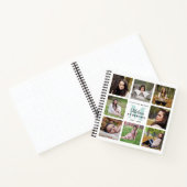 Carnet Moderne 8 Photo Loving Memory Memorial GuestBook (Intérieur)