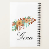 Carnet Moderne Boho Floral (Verso)