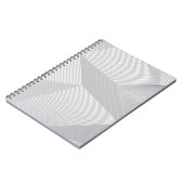 Carnet Moderne, branché, cool, simple, motif artistique (Côté gauche)