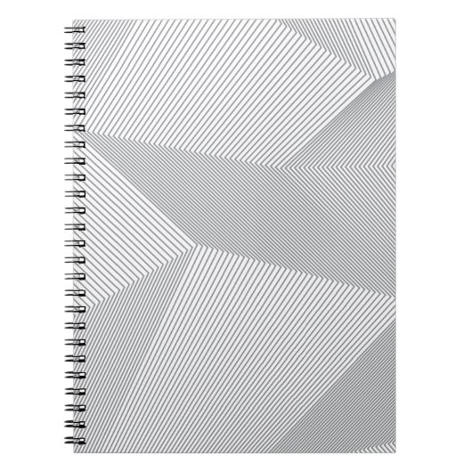 Carnet Moderne, branché, cool, simple, motif artistique (Devant)