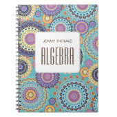 Carnet Moderne Chic Cute Trendy Colorful Classe Motif (Devant)