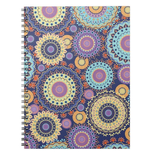 Carnet Moderne Chic Cute Trendy Colorful Classe Motif (Devant)