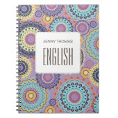 Carnet Moderne Chic Mignon Tendance Motif de Classe (Devant)