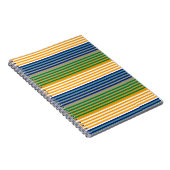 Carnet Moderne Chic Rayé (Côté Droit)