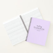 Carnet Moderne Chic Simple (Intérieur)