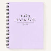 Carnet Moderne Chic Simple (Devant)