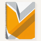 Carnet Moderne, cool, tendance, urbain, art géométrique s (Devant)
