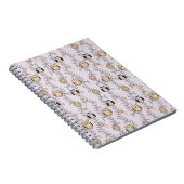 Carnet moderne de hiboux (Côté Droit)