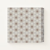 Carnet Moderne élégant élégant élégant élégant Monogramme (Dos)