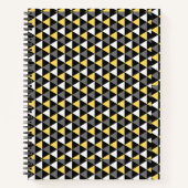 Carnet Moderne Élégant Mignon Damier Coloré (Devant)