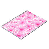 Carnet moderne, fleuri, coloré, notes design (Côté gauche)