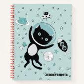 Carnet Moderne J'Ai Besoin De Plus D'Espace Carton Chat N (Devant)