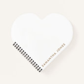 Carnet Moderne minimaliste (Devant)