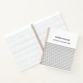 Carnet moderne minimaliste élégant et tendance (Intérieur)