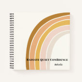 Carnet Moderne minimaliste Motivation Boho Style (Devant)