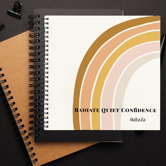 Carnet Moderne minimaliste Motivation Boho Style