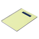 Carnet Moderne Minimaliste Simple (Côté gauche)