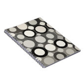 Carnet moderne Retro Circle (Côté Droit)