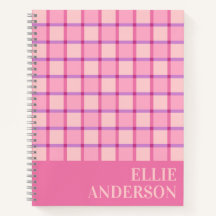 Moderne Rose Violet Personnalisé à carreaux