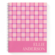 Moderne Rose Violet Personnalisé à carreaux