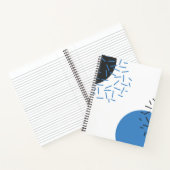 Carnet Moderne, simple, cool, abstrait, motif graphique (Intérieur)