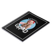 Carnet Moderne Simple High School - Photo Graduation (Côté gauche)