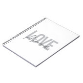 Carnet Moderne, simple, urbain, Amour cool Minneapolis (Côté gauche)