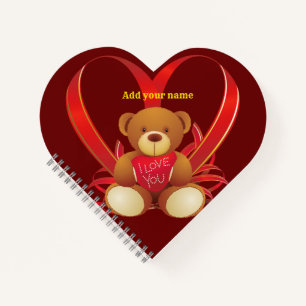 Carnet Moderne tendance élégant meilleur amour populaire