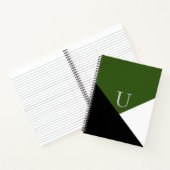 Carnet moderne tendance et coloré (Intérieur)