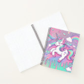 Carnet moderne Unicorn (Intérieur)