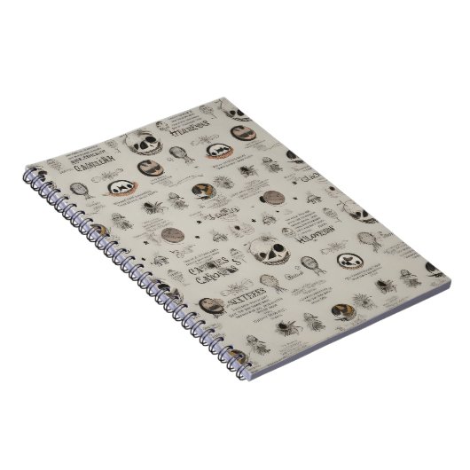 carnet moderne vintage halloween (Côté Droit)