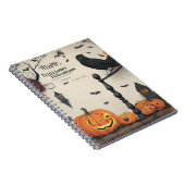 carnet moderne vintage halloween (Côté Droit)