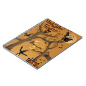 carnet moderne vintage halloween (Côté gauche)