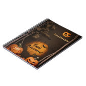 carnet moderne vintage halloween (Côté gauche)