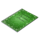 Carnet Modifier le texte Ajouter le nom Grand-mère Noël P (Côté gauche)