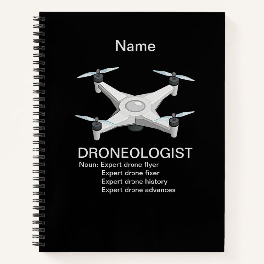 Carnet Modifier TOUT Texte, Dronéogoliste & Définitions, (Devant)