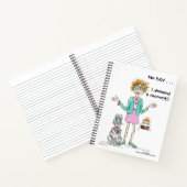 Carnet Moi 50 ? Caricature de femme assertive (Intérieur)