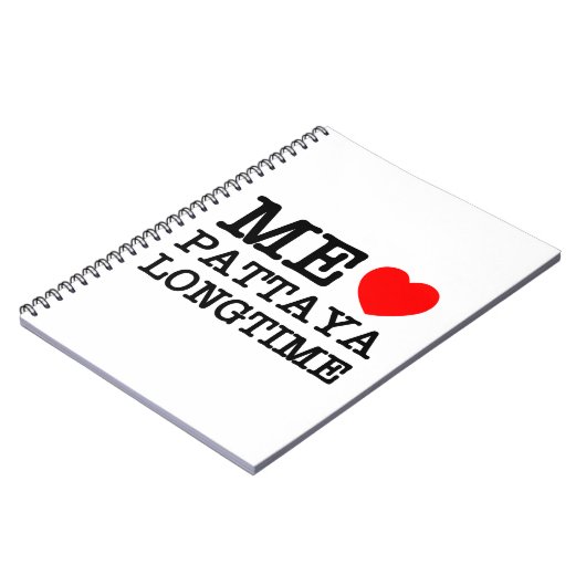 CARNET MOI AIME PATTAYA LONGTIME (Côté gauche)