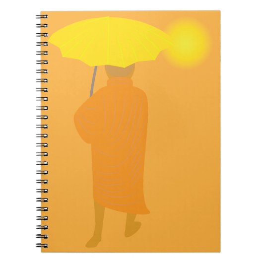 Carnet Moine bouddhiste (Devant)