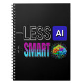 CARNET MOINS AI PLUS DE CERVEAUX INTELLIGENTS ! (Devant)