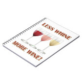 CARNET MOINS DE WHINE, PLUS DE VIN ! (Côté gauche)