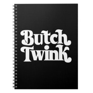 Carnet Mois de la fierté LGBTQ Butch Twink