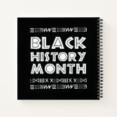 Carnet Mois de l'histoire des Noirs Conception graphique  (Dos)