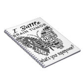 Carnet Mois de sensibilisation à la tumeur cérébrale Cade (Côté Droit)