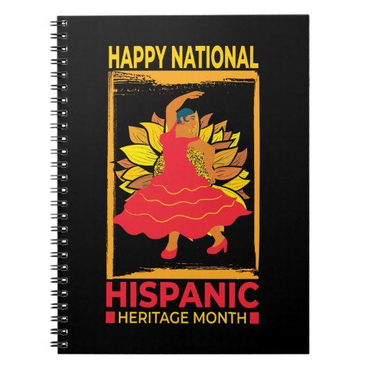 Carnet Mois du patrimoine national hispanique (Devant)