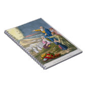 Carnet Moïse séparant la Mer Rouge, d'une bible imprimée (Côté Droit)