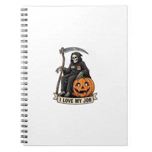 Carnet Moissonneur de l'amour Emploi Faucheuse Halloween