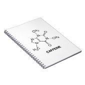 Carnet Molécule de caféine (Côté Droit)